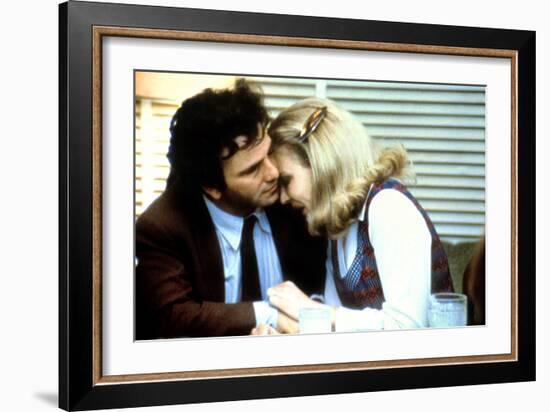 A Woman under the Influence, Peter Falk, Gena Rowlands, 1974-null-Framed Premium Photographic Print