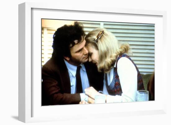 A Woman under the Influence, Peter Falk, Gena Rowlands, 1974-null-Framed Premium Photographic Print