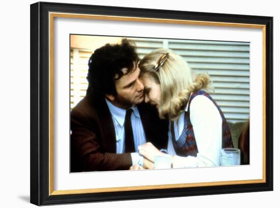 A Woman under the Influence, Peter Falk, Gena Rowlands, 1974-null-Framed Premium Photographic Print