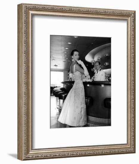 A Woman with Carosa's Clothes-null-Framed Giclee Print