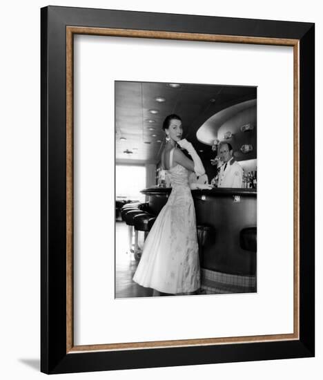 A Woman with Carosa's Clothes-null-Framed Giclee Print