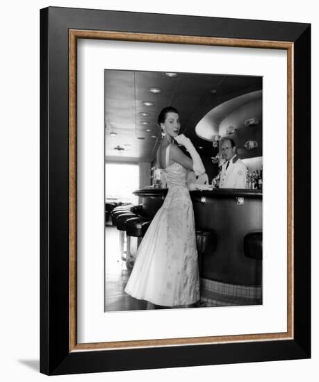 A Woman with Carosa's Clothes-null-Framed Giclee Print