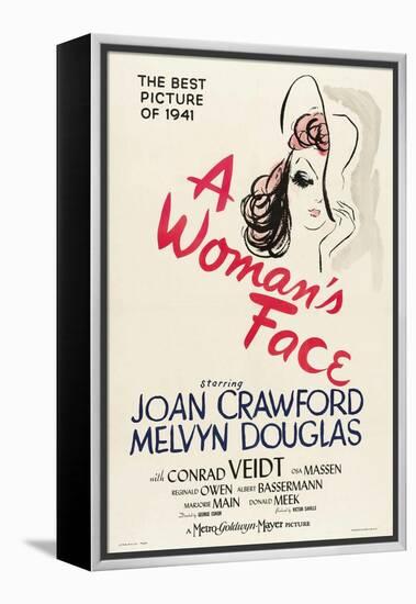A Womans Face, 1941-null-Framed Premier Image Canvas