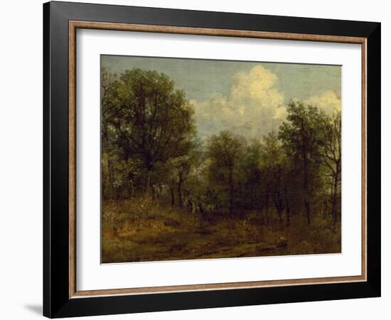 A Wood, 1776-1837-John Constable-Framed Giclee Print