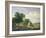 A Wooded Landscape with Haymakers, 1822-Carl Frederic Aagaard-Framed Giclee Print