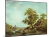 A Wooded Landscape-Frederick Marianus Kruseman-Mounted Giclee Print