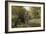 A Wooded River Landscape, 1909-Peder Mork Monsted-Framed Giclee Print