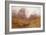 A Wooded River, Landscape Autumn watercolor-Henry Sutton Palmer-Framed Giclee Print