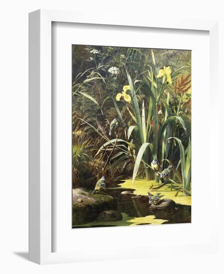 A Woodland Pool-Olaf August Hermansen-Framed Giclee Print