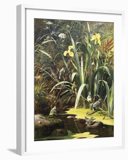 A Woodland Pool-Olaf August Hermansen-Framed Giclee Print