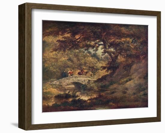 'A Woodland Scene', c1795-George Morland-Framed Giclee Print