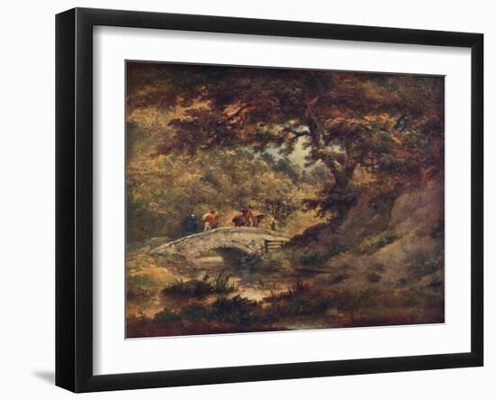 'A Woodland Scene', c1795-George Morland-Framed Giclee Print