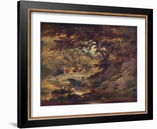 'A Woodland Scene', c1795-George Morland-Framed Giclee Print