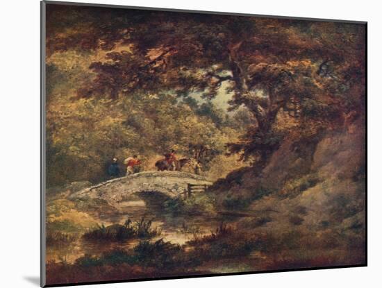 'A Woodland Scene', c1795-George Morland-Mounted Giclee Print