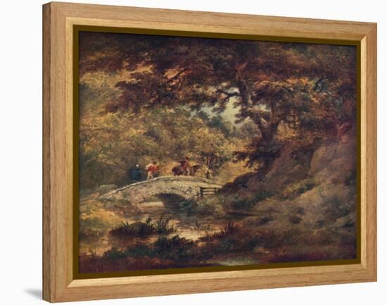 'A Woodland Scene', c1795-George Morland-Framed Premier Image Canvas