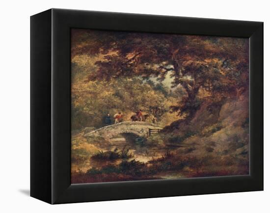 'A Woodland Scene', c1795-George Morland-Framed Premier Image Canvas