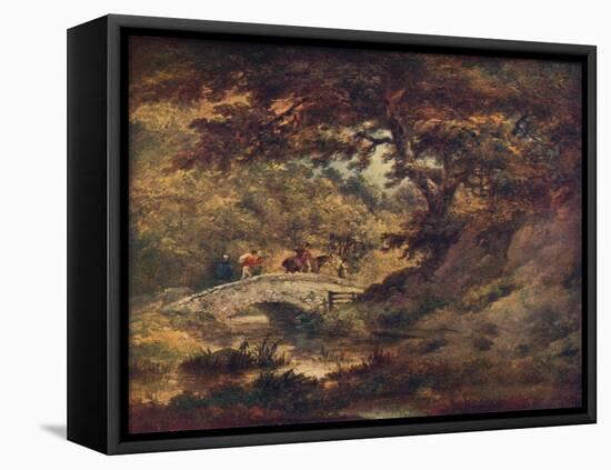 'A Woodland Scene', c1795-George Morland-Framed Premier Image Canvas