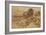 A Woody Landscape with a Nude Woman, Her Head Concealed by a Cloak-Titian (Tiziano Vecelli)-Framed Giclee Print