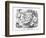 A Word to the Mermaids, 1865-John Tenniel-Framed Giclee Print