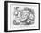 A Word to the Mermaids, 1865-John Tenniel-Framed Giclee Print