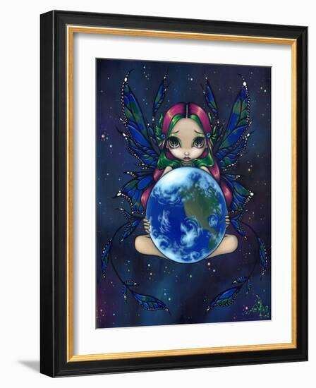 A World in Good Hands-Jasmine Becket-Griffith-Framed Art Print