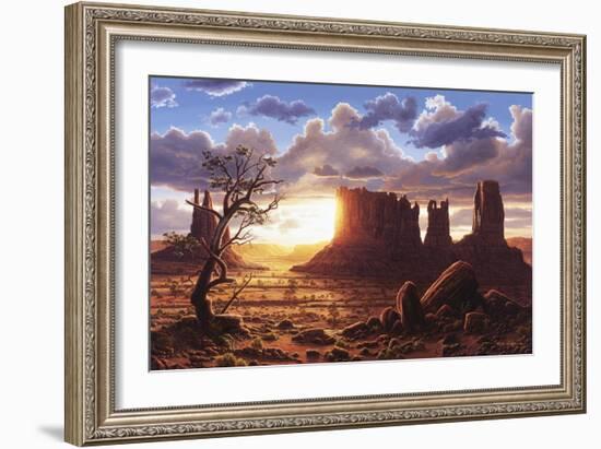 A World of Heaven-R.W. Hedge-Framed Giclee Print