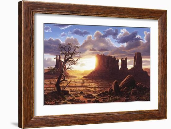 A World of Heaven-R.W. Hedge-Framed Giclee Print