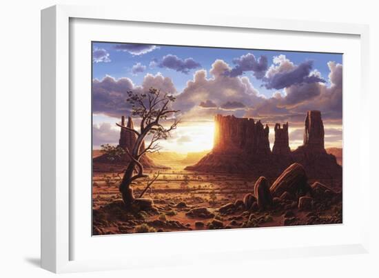 A World of Heaven-R.W. Hedge-Framed Giclee Print