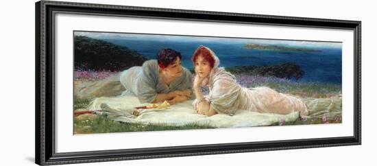 A World of their Own, 1905-Sir Lawrence Alma-Tadema-Framed Giclee Print