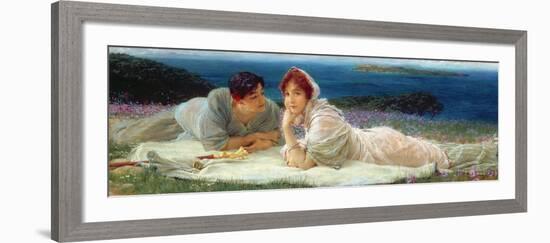 A World of their Own, 1905-Sir Lawrence Alma-Tadema-Framed Giclee Print