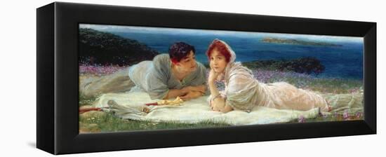 A World of their Own, 1905-Sir Lawrence Alma-Tadema-Framed Premier Image Canvas