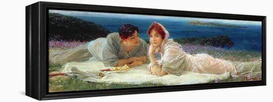 A World of their Own, 1905-Sir Lawrence Alma-Tadema-Framed Premier Image Canvas