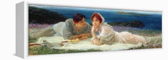 A World of their Own, 1905-Sir Lawrence Alma-Tadema-Framed Premier Image Canvas