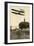 A Wright Airplane over a Hayfield in France, 1908, Flown by Wilbur Wright and a Pupil-null-Framed Giclee Print