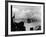 A WW2 Convoy of Steam Supply Ships Sailing Along the English Coast, 1942-null-Framed Photographic Print