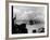 A WW2 Convoy of Steam Supply Ships Sailing Along the English Coast, 1942-null-Framed Photographic Print