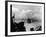 A WW2 Convoy of Steam Supply Ships Sailing Along the English Coast, 1942-null-Framed Photographic Print