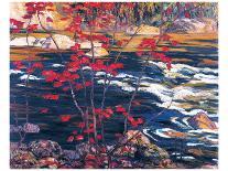 The Red Maple-A^ Y^ Jackson-Mounted Premium Giclee Print