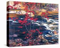 The Red Maple-A^ Y^ Jackson-Stretched Canvas