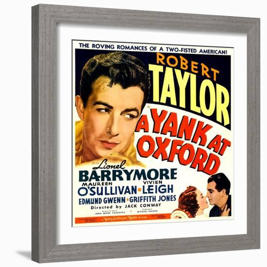 A YANK AT OXFORD-null-Framed Premium Giclee Print