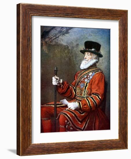 A Yeoman of the Guard, C1905-John Everett Millais-Framed Giclee Print