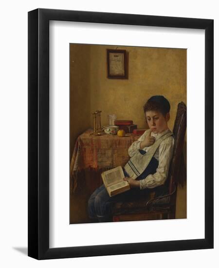 A Yeshiva Boy-Isidor Kaufmann-Framed Giclee Print