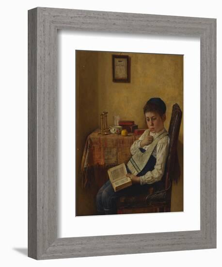 A Yeshiva Boy-Isidor Kauffmann-Framed Giclee Print