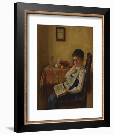 A Yeshiva Boy-Isidor Kauffmann-Framed Giclee Print