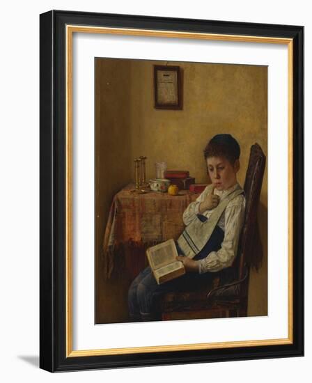 A Yeshiva Boy-Isidor Kauffmann-Framed Giclee Print