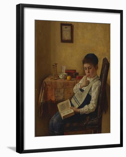 A Yeshiva Boy-Isidor Kauffmann-Framed Giclee Print