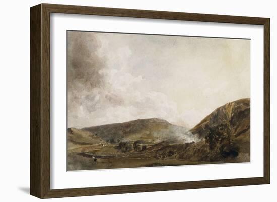 A Yorkshire Quarry-Peter De Wint-Framed Giclee Print