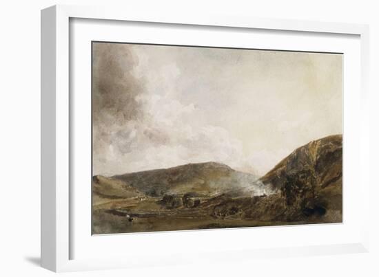 A Yorkshire Quarry-Peter De Wint-Framed Giclee Print