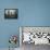 A Young Afghan Refugee Boy Stands in a Pair of Adult's Shoes-null-Framed Premier Image Canvas displayed on a wall