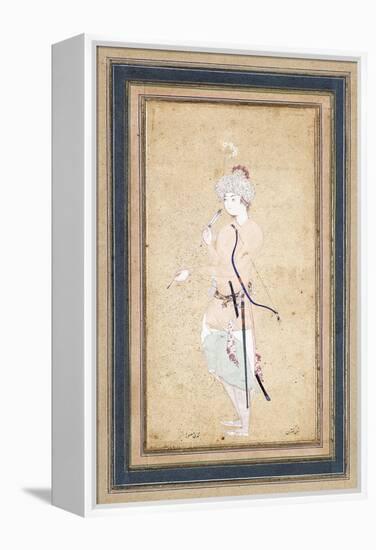 A Young Archer, C. 1580-Muhammadi Musawwir-Framed Premier Image Canvas